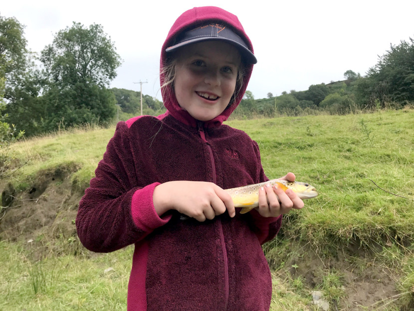 Sienna with Abernant trout